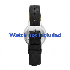 Watch strap Skagen SKW2193 Leather Black 14mm